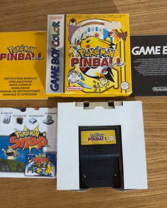 Pokémon Pinball Game Boy Color ITA