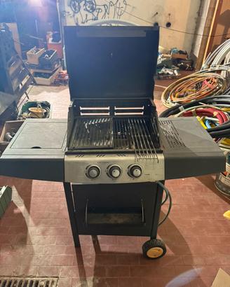Barbecue a gas 3 fuochi Ompagas Expert 3