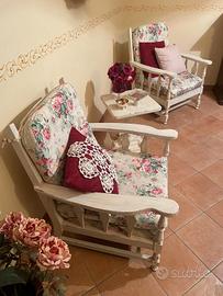 coppia poltrone vintage