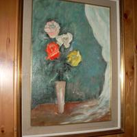 Quadro ad olio: fiori