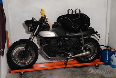 Carrello sposta Moto con Blocca Ruota