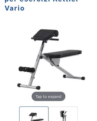 Panca esercizi Kettler Vario