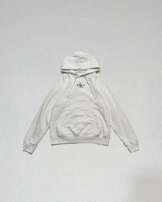 Felpa Calvin Klein Jeans Bianca - Tgl M #20