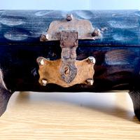 Cofanetto baule porta gioielli portagioie Art Deco