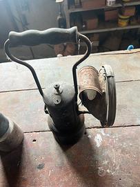 Lampade olio ferrovia