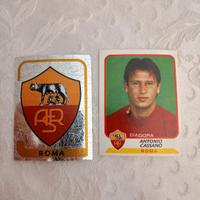 Antonio Cassano + Logo Roma Calciatori Panini 2003