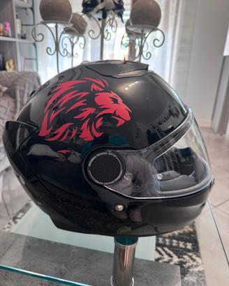 Casco shark spartan blank nero lucido