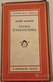 André Maurois Storia d’Inghilterra Mondadori 1938