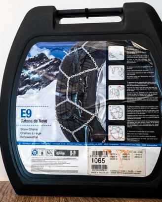 Catene da Neve E9 (9mm) – Thule – Mai usate