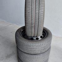 Cerchi in acciaio + gomme Ford Fiesta