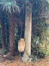 coppia colonne in pietra antiche