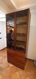 Libreria credenza in legno