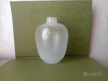 Vaso in vetro soffiato - Vintage 