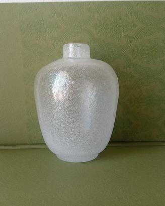 Vaso in vetro soffiato - Vintage 