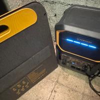 Vtoman 1500 battery pack pannello solare