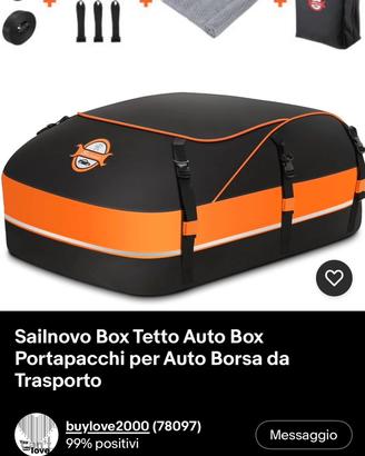 Baule auto universale