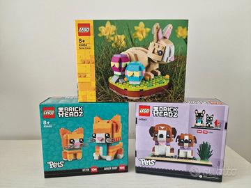 Collezione tre set LEGO fuori produzione 