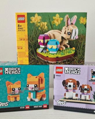 Collezione tre set LEGO fuori produzione 