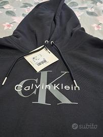 Calvin Klein felpa con cappuccio nuova con cartell