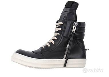 RICK OWENS GEOBASKET ORIGINALI NUMERO 41 1/2 IT -