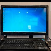 Pc incorporato nel Monitor.