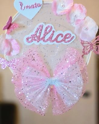 Fiocco nascita con luce LED.