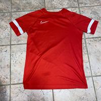 Maglietta Nike Maniche Corte Sportiva Rossa