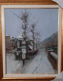 quadro a olio di Schiller Francesco 