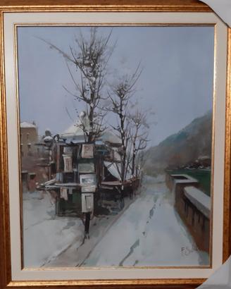 quadro a olio di Schiller Francesco 