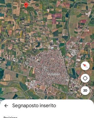 terreno  con  acqua flumendosa 