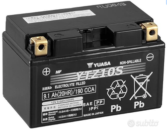 BATTERIA "nuova" YUASA YTZ10S PREACARICATA