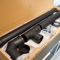 Kit Tubi per Stufa a Pellet Diametro 80 Inox 1.2