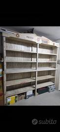 LIBRERIA larghezza 240 cm - Stile country 