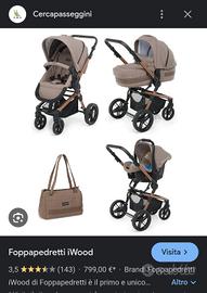 passeggino trio foppapedretti IWOOD
