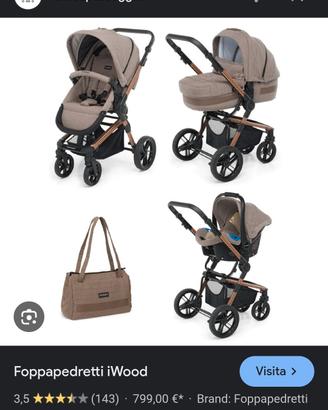 passeggino trio foppapedretti IWOOD