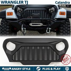 CALANDRA Griglia Jeep WRANGLER TJ Mascherina NERA