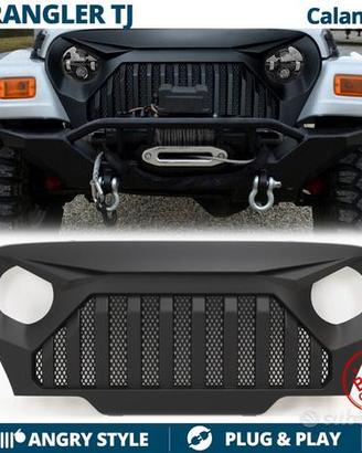 CALANDRA Griglia Jeep WRANGLER TJ Mascherina NERA