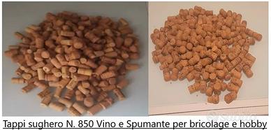 Tappi Sughero N. 850 per bricolage e hobby.
