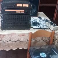  impianto stereo vintage 