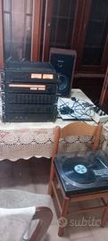  impianto stereo vintage 