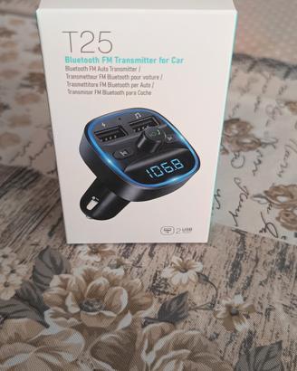 Trasmettitore FM bluetooth per auto 