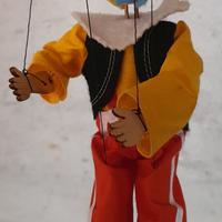 burattino di Pinocchio  fatto a mano