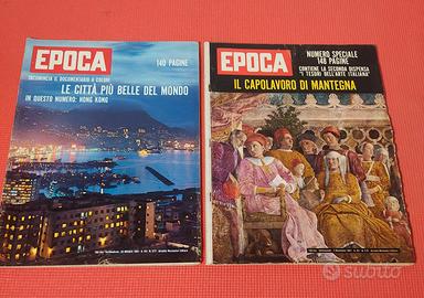 Riviste Epoca anni 60. Numero speciali 