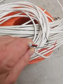 cavo coassiale +alimentazione.