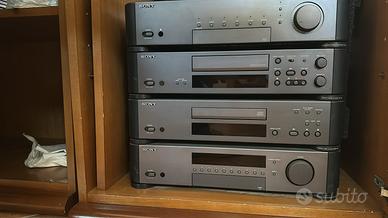 Impianto Hi-Fi Sony e Casse