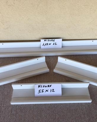 Mensole / 4 mensole pari al nuovo