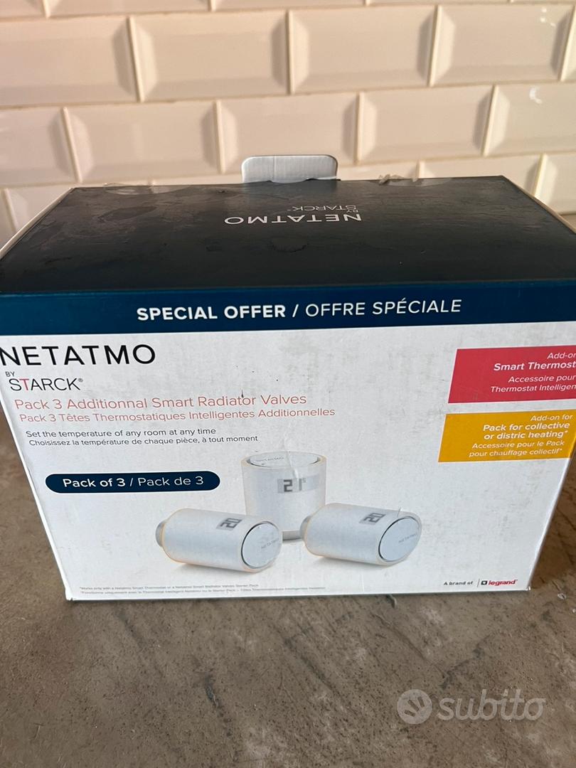 Kit 3 valvole smart Netatmo - Elettrodomestici In vendita a La Spezia