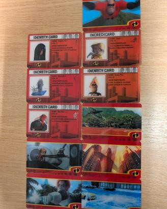 Carte Disney Pixar The Incredibles Lotto 11