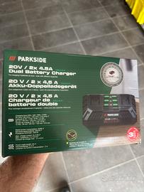 Caricabatteria doppia Parkside