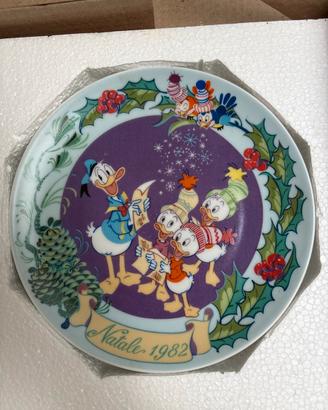 Piatto Walt Disney Natale 1982